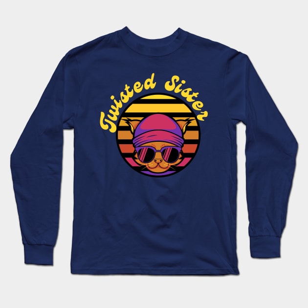 twisted sister Long Sleeve T-Shirt by Oks Storee